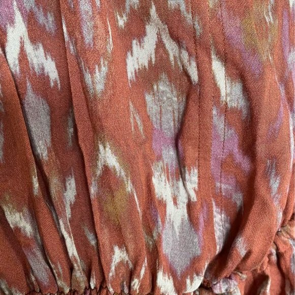 Torrid  Ikat Print Peasant Top NWOT Size 2 (18-20) - Picture 6 of 9